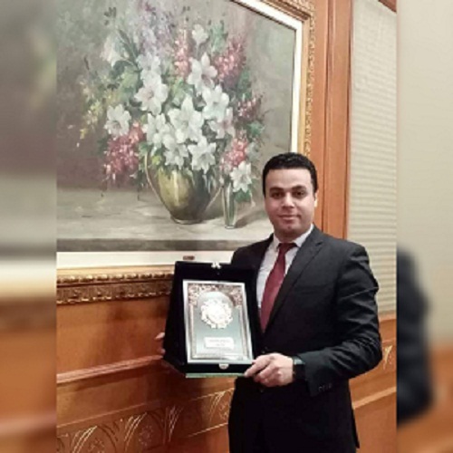 Assistance professor at Mansoura University obtains Obada award for 2020