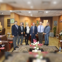 جامعة المنصورة تستقبل وفد من جامعة استونيا لعلوم الحياة