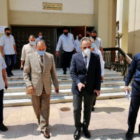 متابعة استعداد الكليات لاجراء امتحانات السنوات النهائية والدراسات العليا