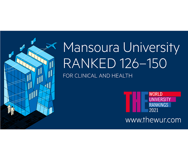 Mansoura University Continues its Progress in THE World University Rankings by Subject in 2021