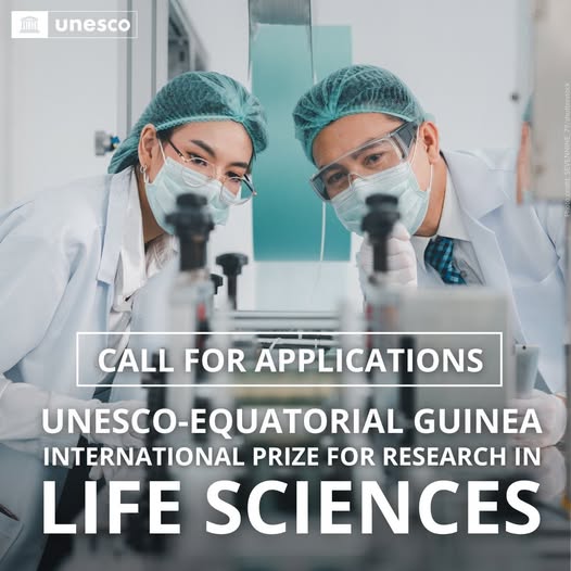 2026 UNESCO-Equatorial Guinea International Prize for Research in the Life Sciences